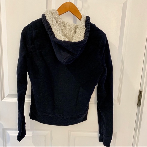 Abercrombie Sherpa lined full zip hoodie - Picture 4 of 4